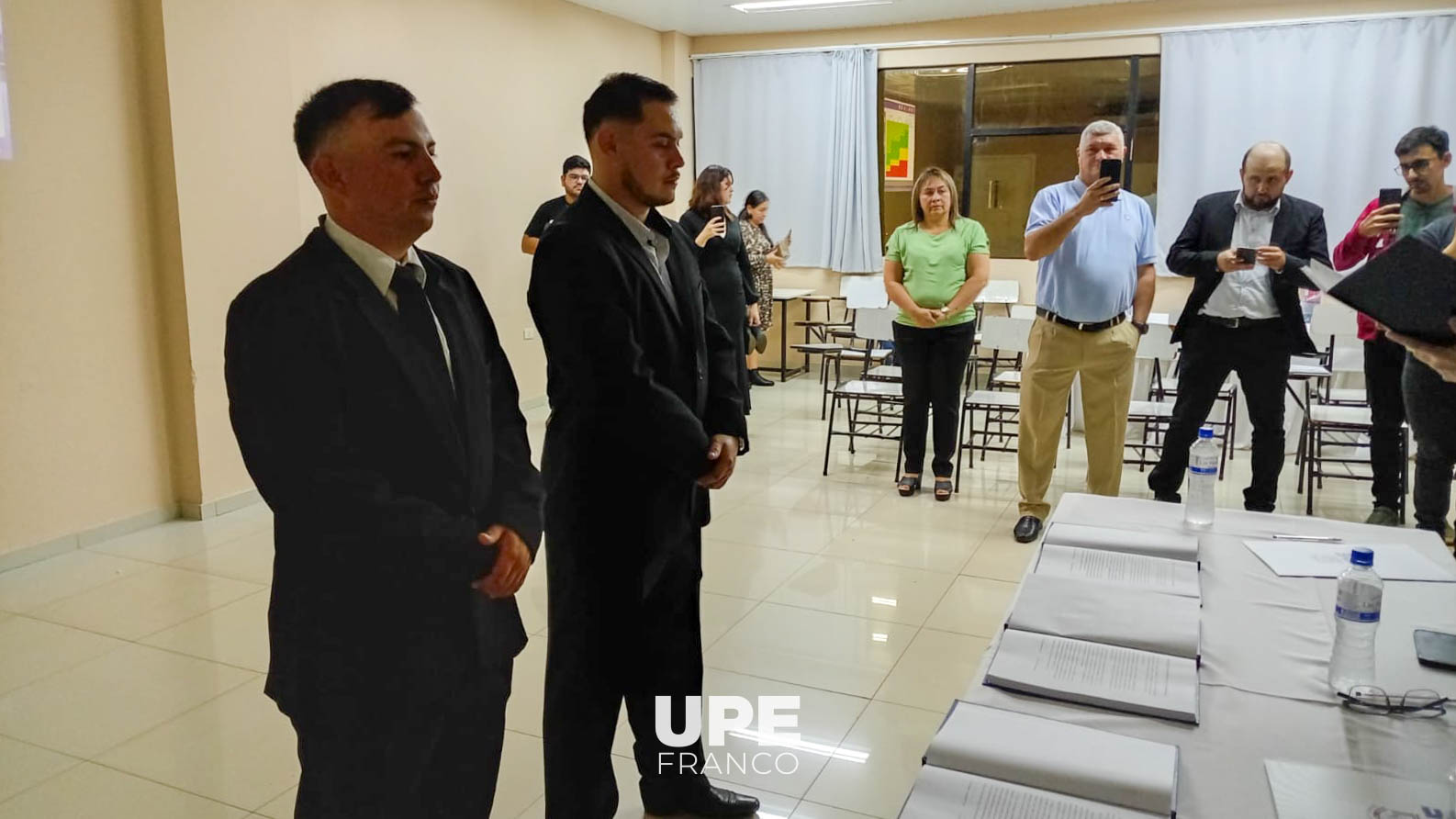 Estudiantes de Ingeniería Electromecánica defendieron su Trabajo Final de Grado en la UPE Franco